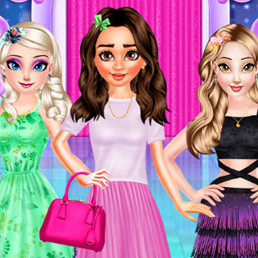 Princesses Different Style Dress Fashion