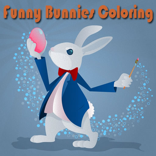 Funny Bunnies Coloring