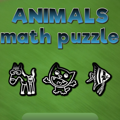 Animals math puzzles