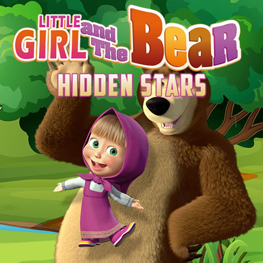 Little Girl and the Bear Hidden Stars