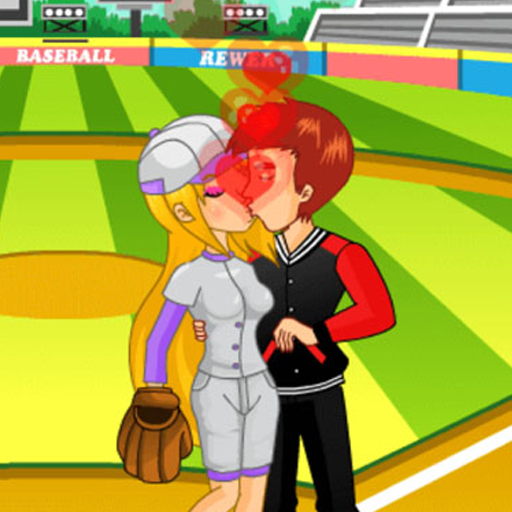 Baseball Kissing