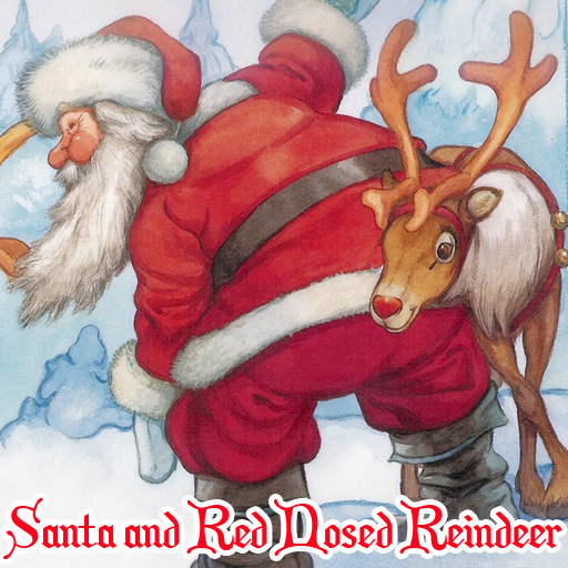 Santa and Red Nosed Reindeer Puzzle