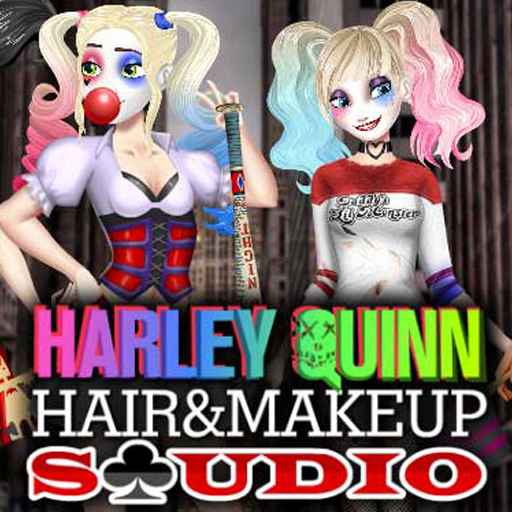 Harley Quinn Hair and Makeup Studio