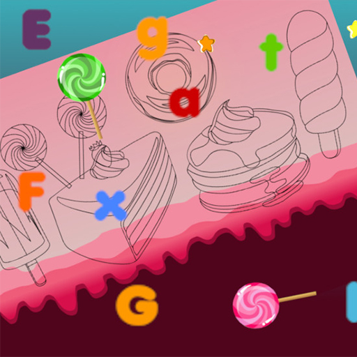 Candy Land Alphabet Letters