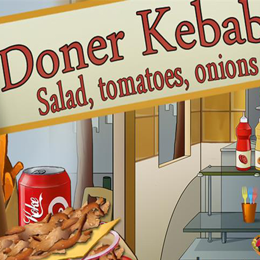 DÃ¶ner Kebab : salade, tomates, oignons