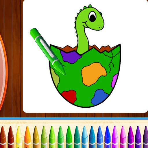 Dinosaurs Coloring Book Part I