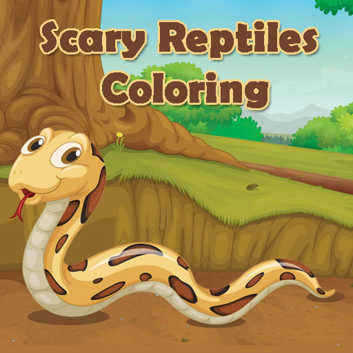 free online Scary Reptiles Coloring