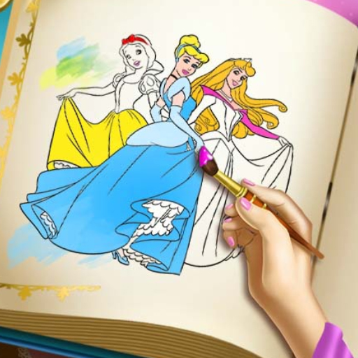 Princesses Coloring Book