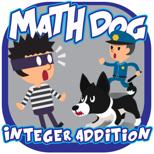 free online Math Dog Integer Addition