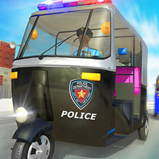 Police Auto Rickshaw Game 2020