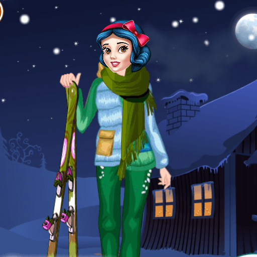 Princess Winter Skiing