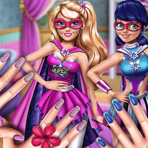 Superhero Princesses Nails Salon