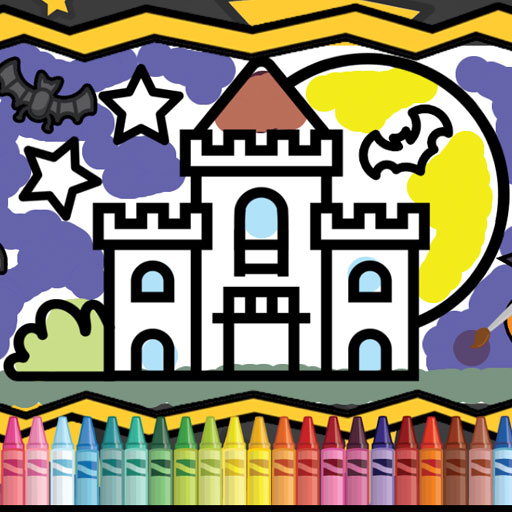 free online Kids Coloring Halloween