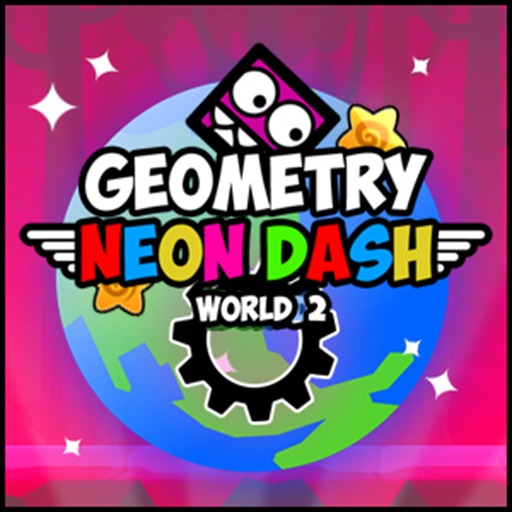 free online Geometry Neon Dash World Two