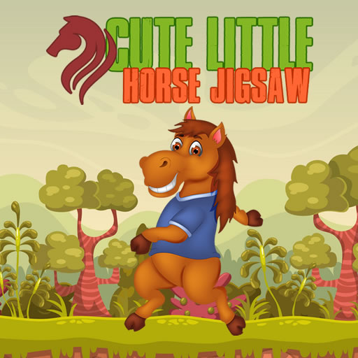 free online Cute Little Horse Jigsaw