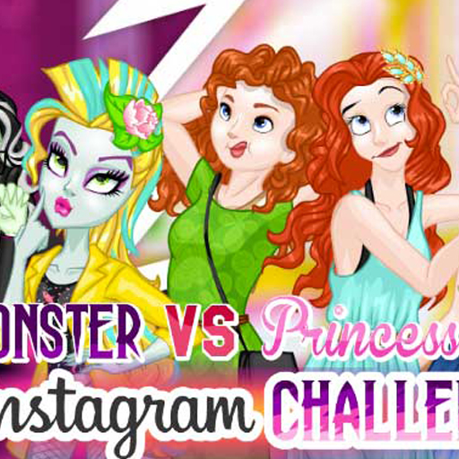 Monster Vs Princess Instagram Challenge