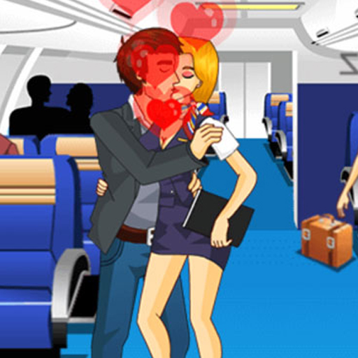 Air Hostess Kissing