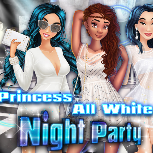 Princess All White Night Party