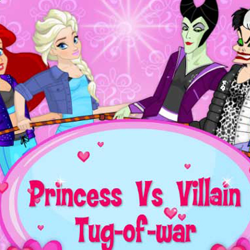 Princess vs Villains Tug of War