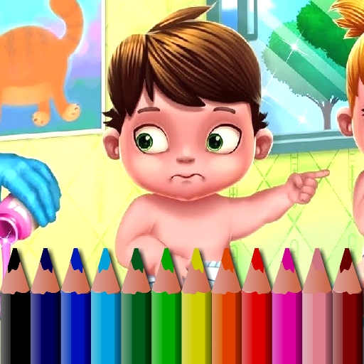 BTS Baby Coloring Book