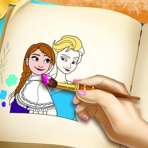 Ice Kingdom Coloring Book