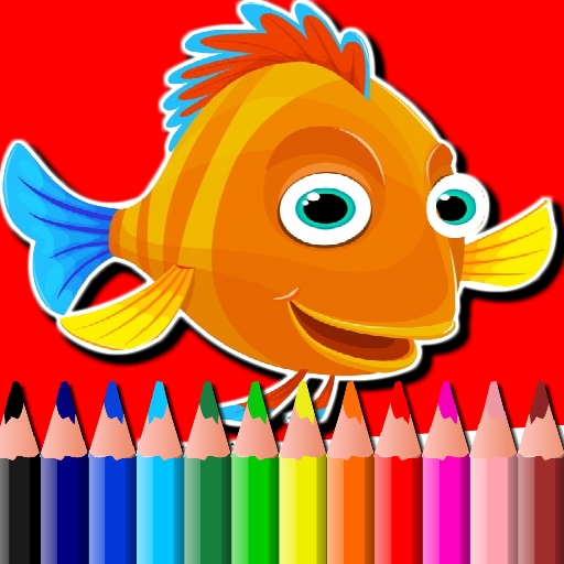 BTS Fish Coloring Book