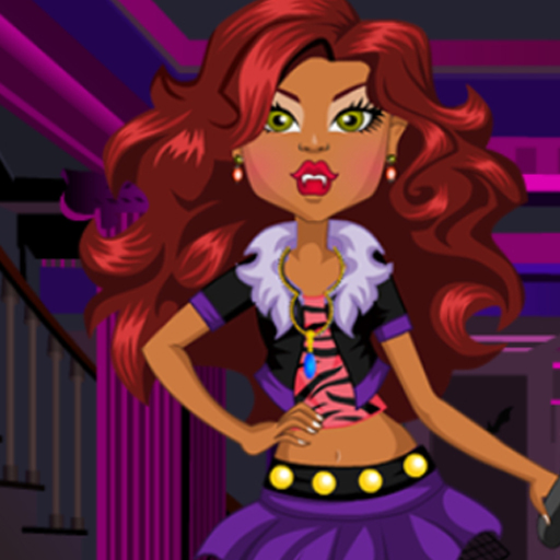 Clawdeen Wolf flirting Dressup